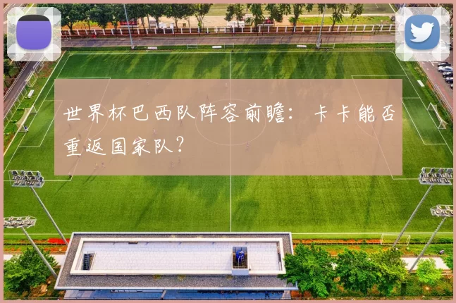 世界杯巴西队阵容前瞻：卡卡能否重返国家队？