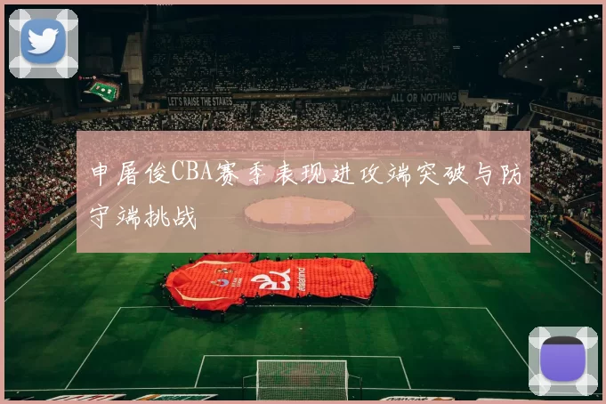 申屠俊CBA赛季表现进攻端突破与防守端挑战